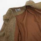 Semon ApartMent TWEED OCCASION JACKET マスタード