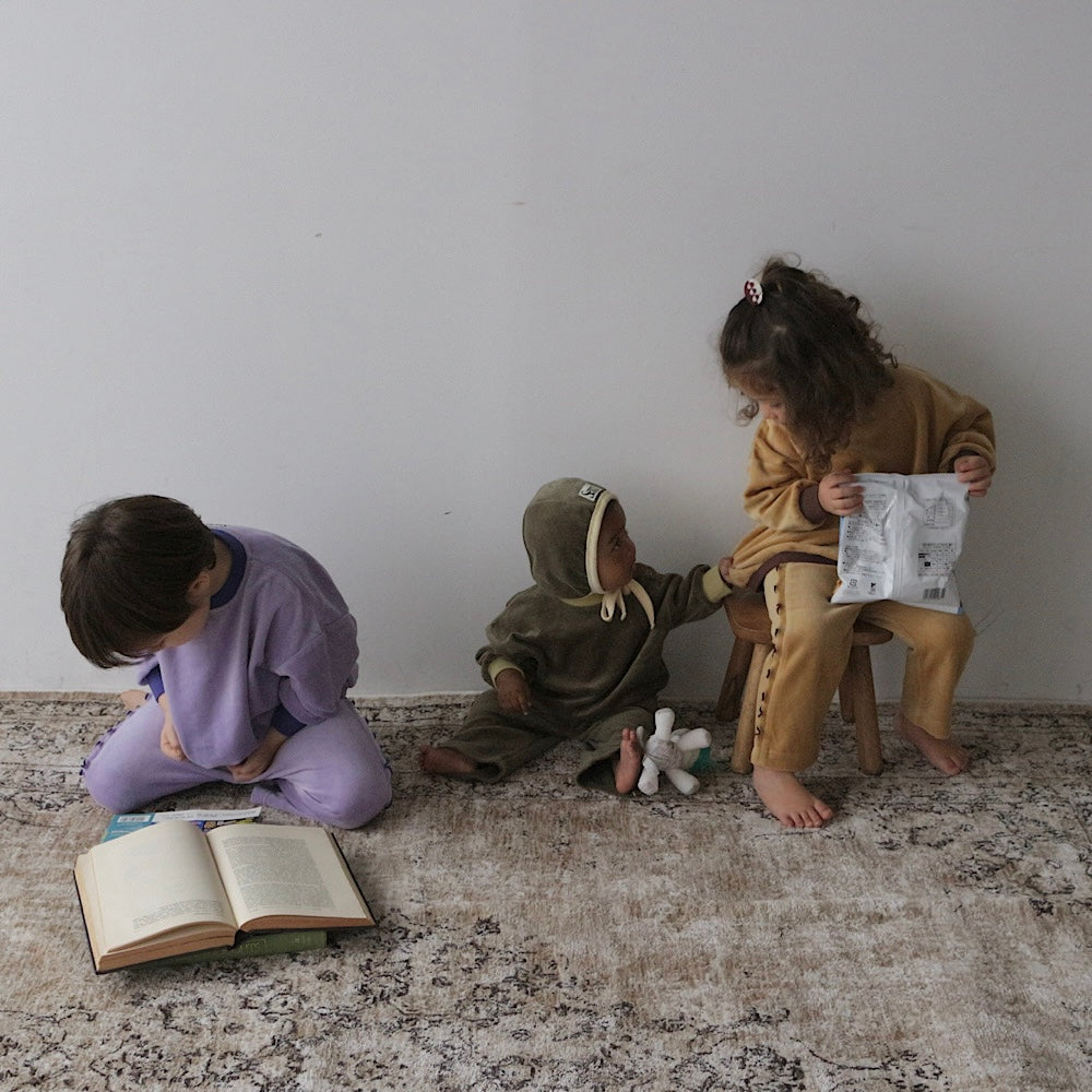 Semon ApartMent VELOUR LONG SLEEVE TOPS