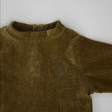 VELVET MIDDLE NECK TOP 15