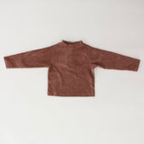 VELVET MIDDLE NECK TOP 10