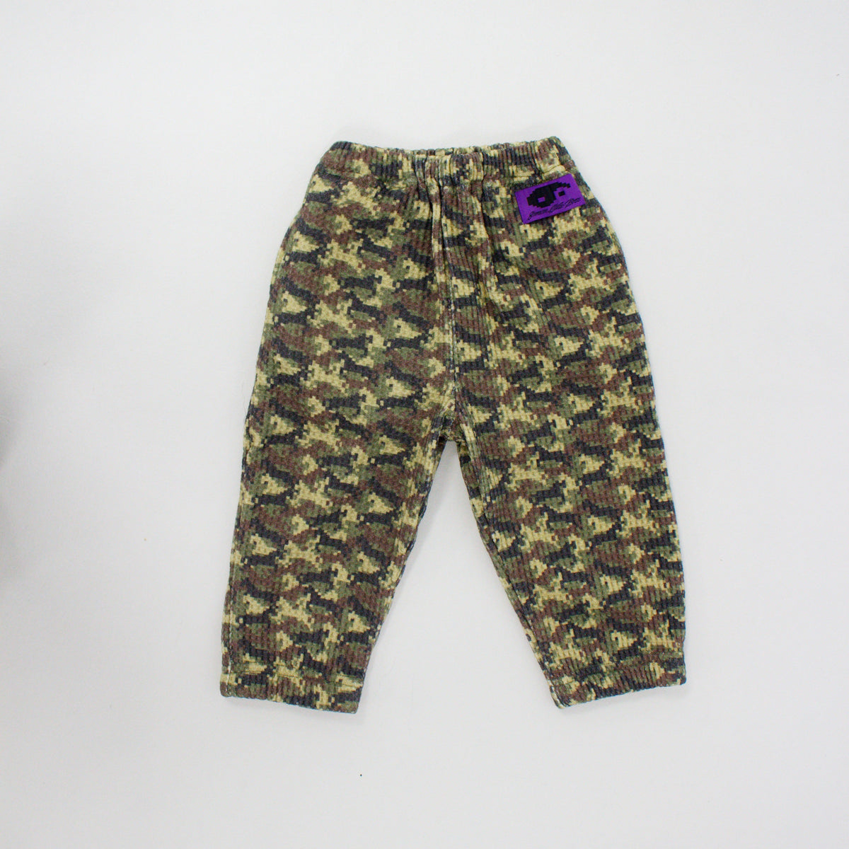 Semon Little Bros WAFFLE CAMOUFLAGE JOGGER PANTS CAMOUFLAGE