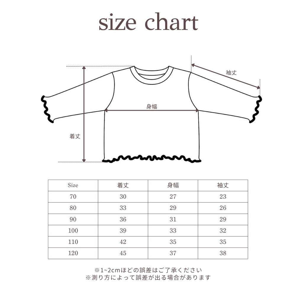 Semon ApartMent WAFFLE HORSE EMBROIDERY MERROW LONG-SLEEVE T-SHIRT
