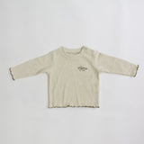 WAFFLE HORSE EMBROIDERY MERROW LONG-SLEEVE T-SHIRT2
