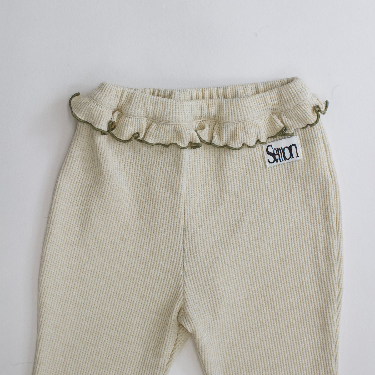 Semon ApartMent WAFFLE MERROW FLARE PANTS