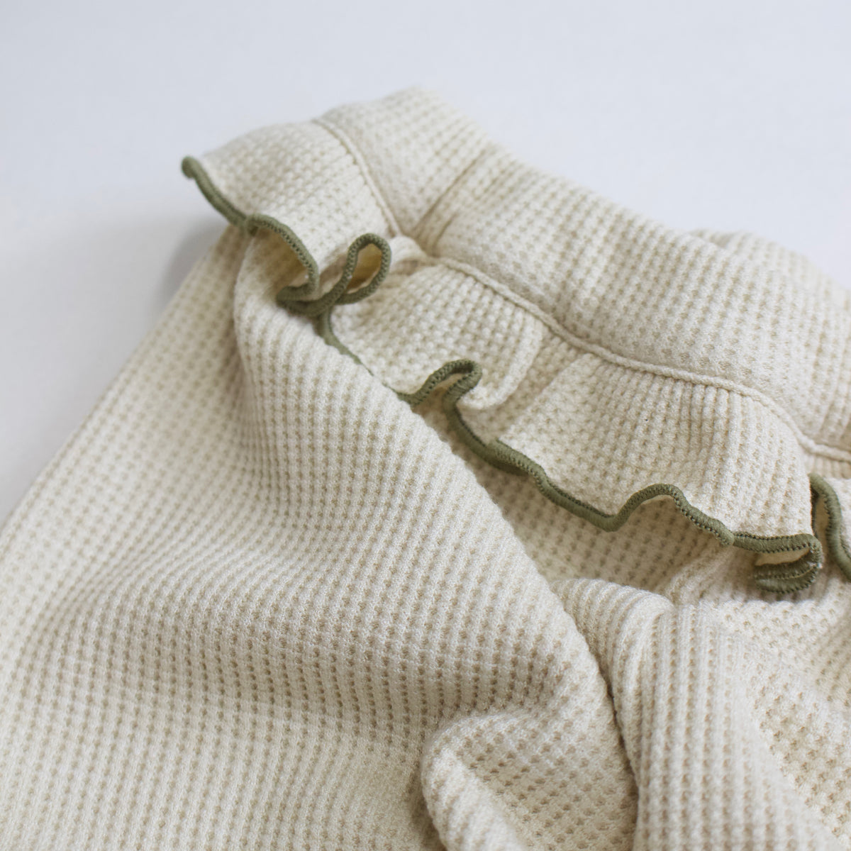 Semon ApartMent WAFFLE MERROW FLARE PANTS