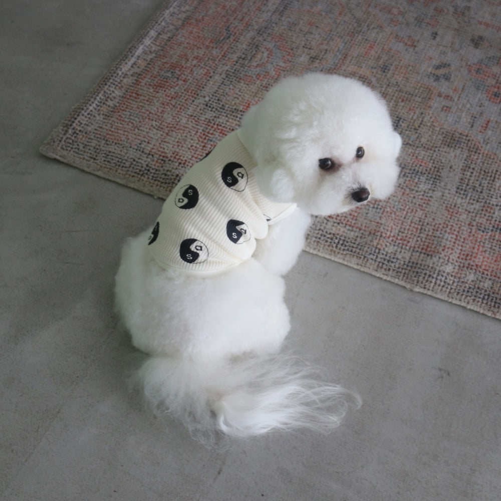 ドッグトップス総柄ワッフル | WAFFLE PRINT DOG WEAR | Frö