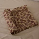PAISLEY COTTON GAUZE BLANKET 5