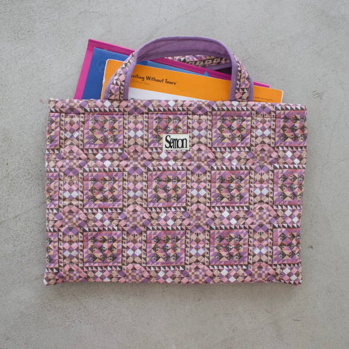 QUILTED LESSON BAG