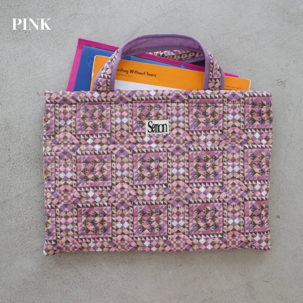 QUILTED LESSON BAG – Frö
