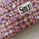 3SET QUILTED DRAWSTRING BAGS 14