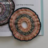 MIXED BORDER KNIT SCRUNCHIE2