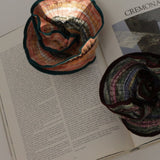 MIXED BORDER KNIT SCRUNCHIE5