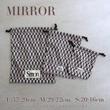 3SET PATTERN DRAWSTRING BAGS 3