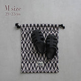 3SET PATTERN DRAWSTRING BAGS 8