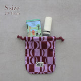 3SET PATTERN DRAWSTRING BAGS 13
