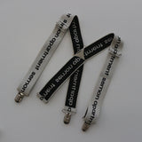 [Restock expected around May] LOGO SUSPENDER9