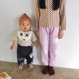 WAFFLE PRINT BIB15