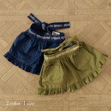 FRILL APRON SKIRT 1